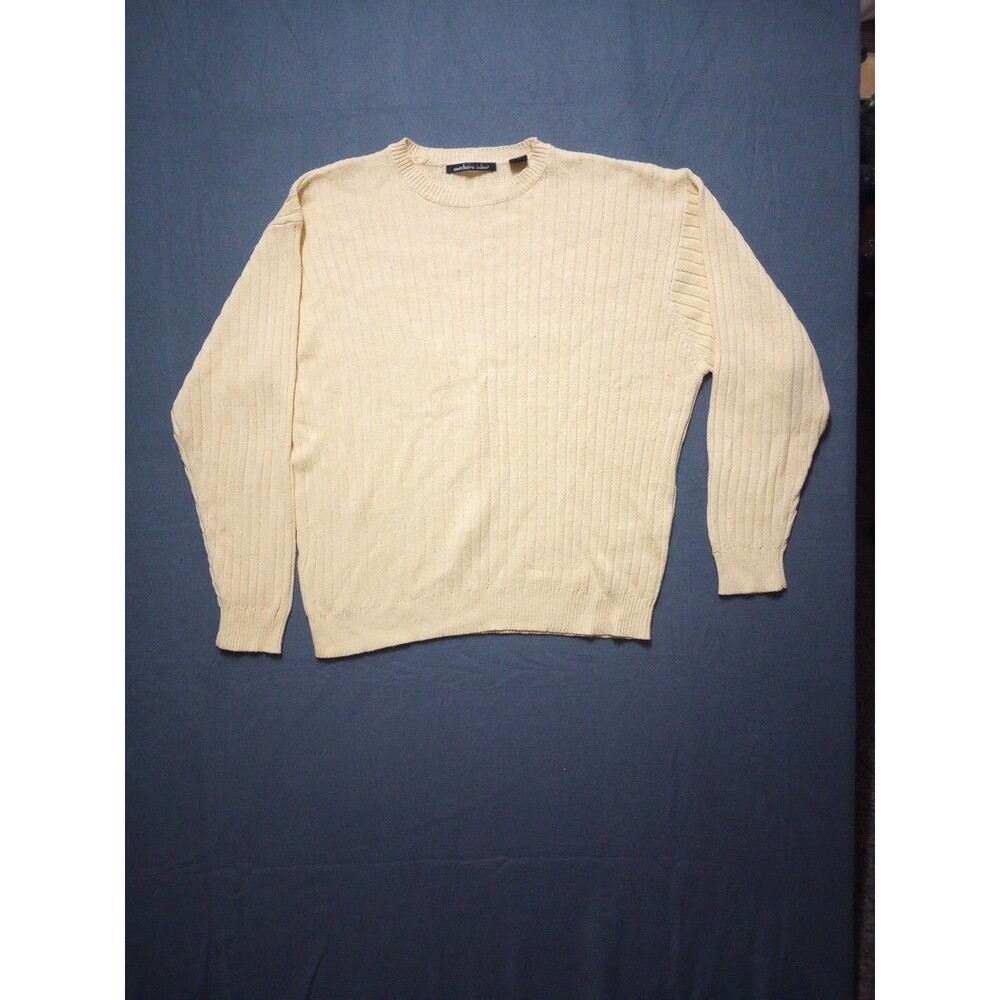 Northern Isles Sweater Mens Size Large Yellow